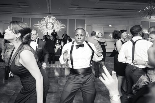 Wedding party at the Ritz Carlton St. Louis | Events Luxe Weddings
