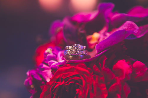 Magenta & Eggplant weddings wedding ring | Events Luxe Weddings