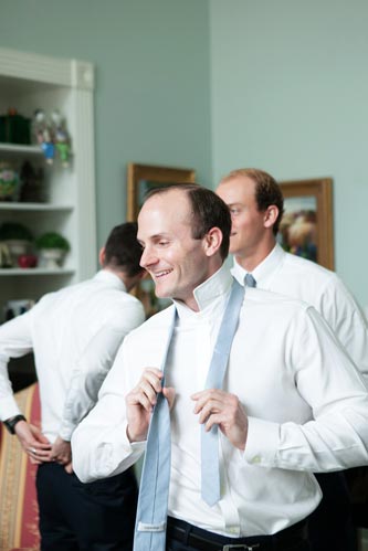 groom getting ready for wedding | STL Weddings by Events Luxe