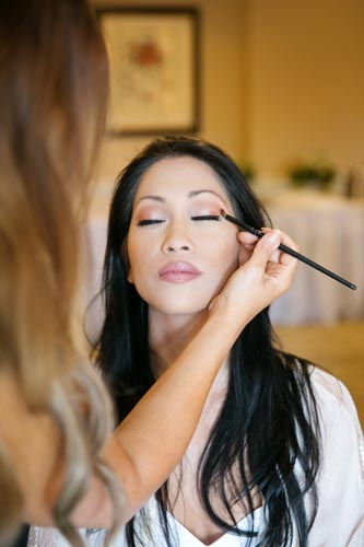 bride getting ready for wedding | STL Weddings by Events Luxe