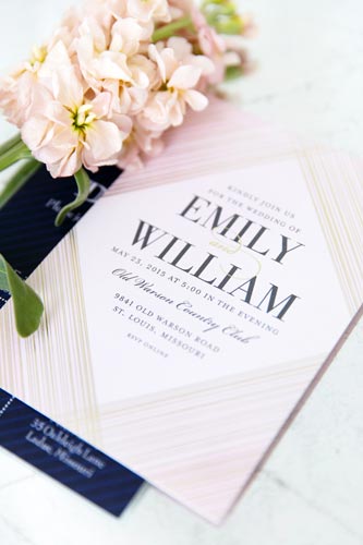 Wedding Programs at St. Louis Weddings by Events Luxe