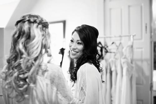 Bride awaiting St. Louis wedding by Events Luxe