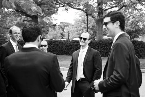 Groomsmen picture at Old Warson Country Club | St. Louis Weddings by Events Luxe