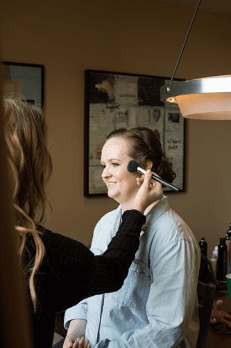 Bride getting ready | Events Luxe Wedding