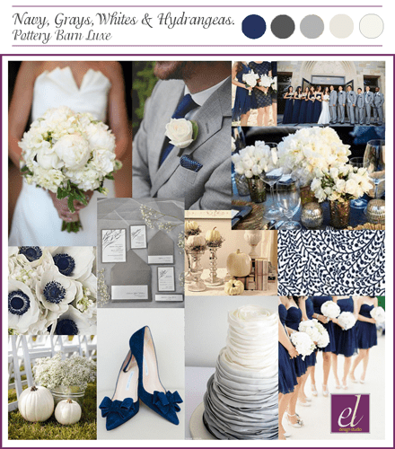 Fall Wedding | Blue & Silver Colors | Events Luxe Weddings