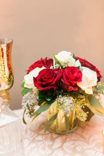 Red wedding bouquet | Events luxe Weddings
