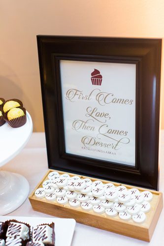 Dessert table Caramel Room | Events Luxe Wedding