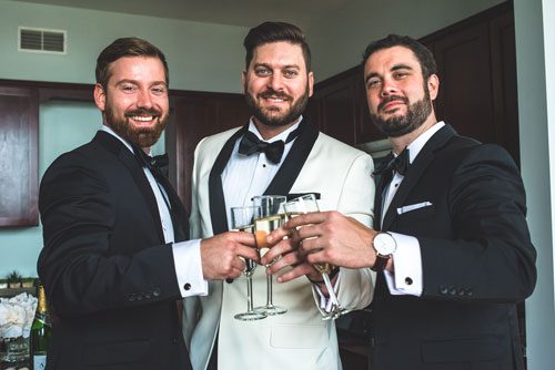 Groom getting ready | Events Luxe Wedding