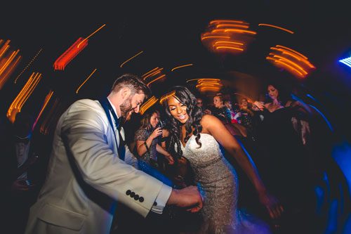 Bridal party dance at Caramel Room | Events Luxe Wedding